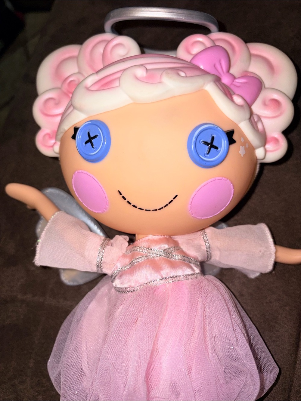 Lalaloopsy Cloud E. Sky 13” Angel Doll – Halo, Wings & Original Outfit